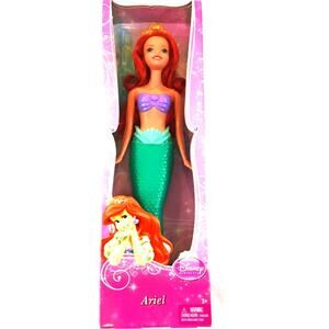 Ariel Disney Princess Little Mermaid Doll Mattel New Ages 3+